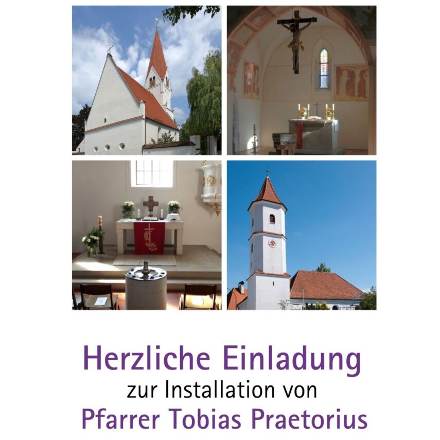 Installation von Pfarrer Tobias Praetorius